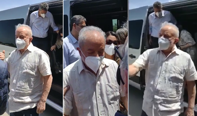 Lula chega a Teresina